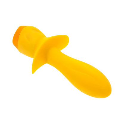 Selopa Mellow Yellow Rechargeable Vibrating Plug Silicone Yellow 5