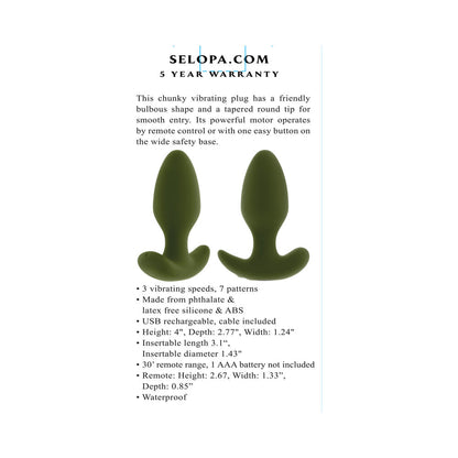 Selopa The Colonel Green 8
