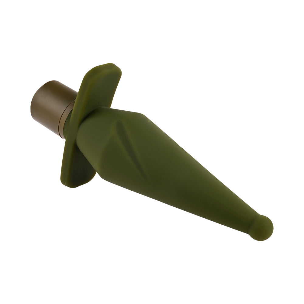 Selopa The Private Rechargeable Butt Plug Silicone Green 5