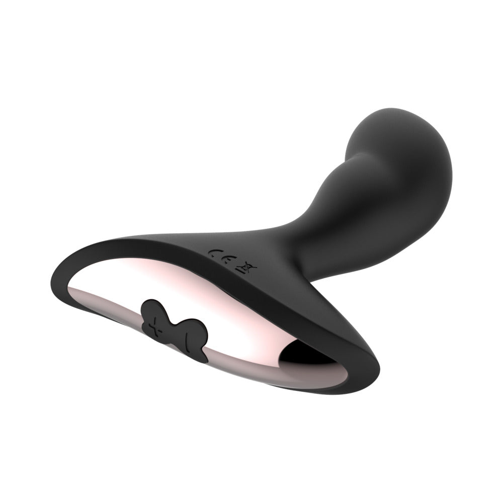 Shibari Gender Fluid Rumble Rechargeable Remote-Controlled Silicone Anal Vibrator Black5