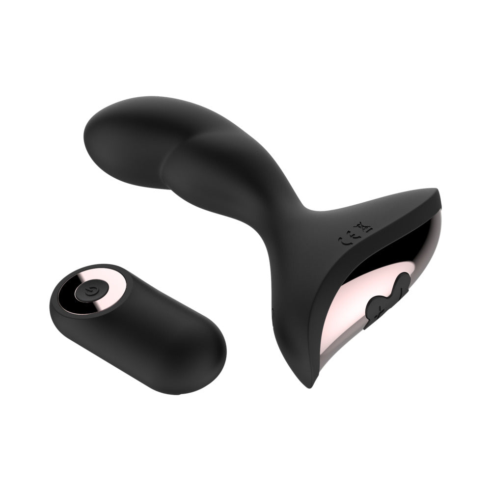 Shibari Gender Fluid Rumble Rechargeable Remote-Controlled Silicone Anal Vibrator Black7