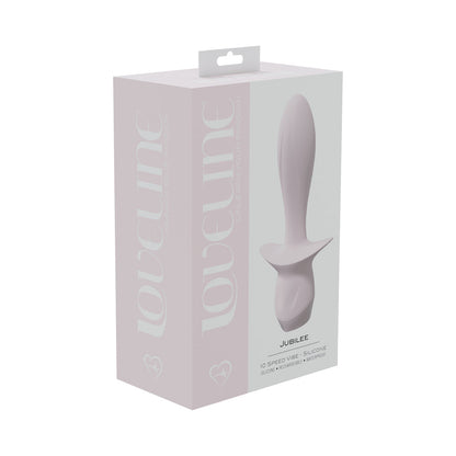Shots LoveLine Jubilee 10 Speed Vibe Silicone Rechargeable Waterproof Pink 