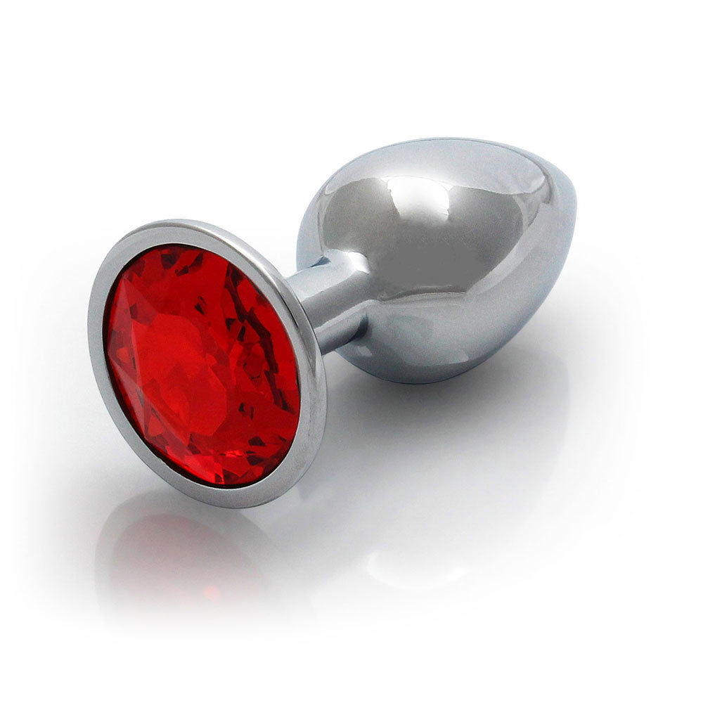 Shots Ouch! Round Gem Butt Plug Small 12