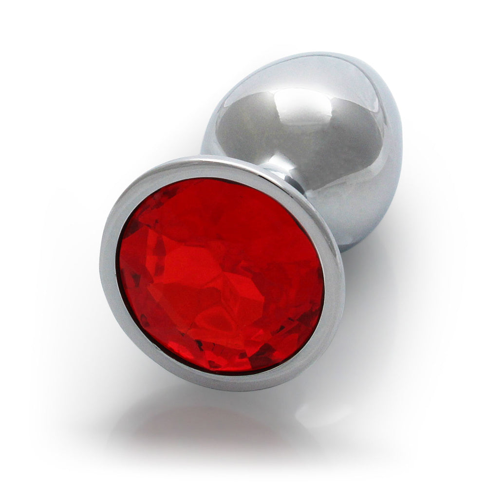 Shots Ouch! Round Gem Butt Plug Small 14