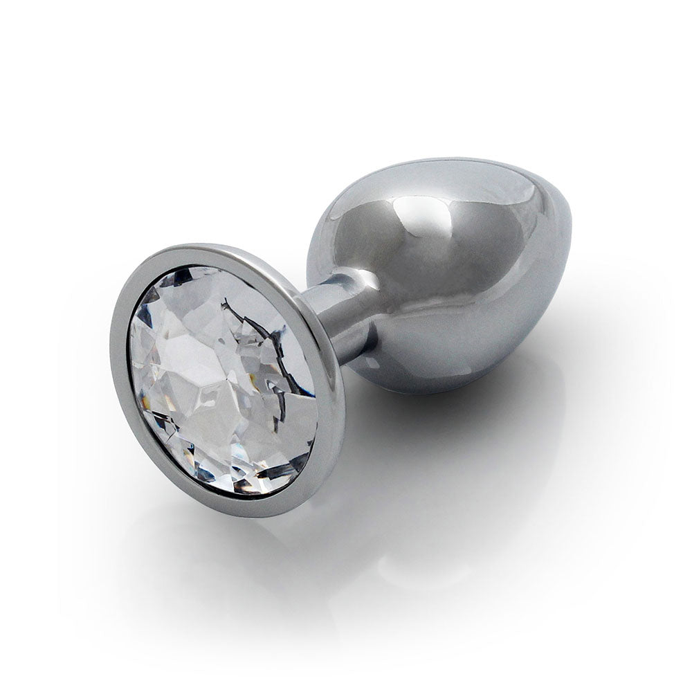 Shots Ouch! Round Gem Butt Plug Small 4