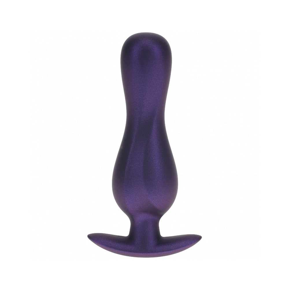 Shots Ouch! Smooth Silicone Curvy Anal Plug 4.6 in. 6