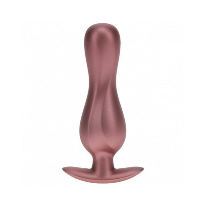 Shots Ouch! Smooth Silicone Curvy Anal Plug 4.6 in. 7
