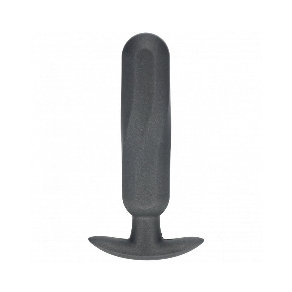 Shots Ouch! Smooth Silicone Oblong Anal Plug 4.6 in. 3