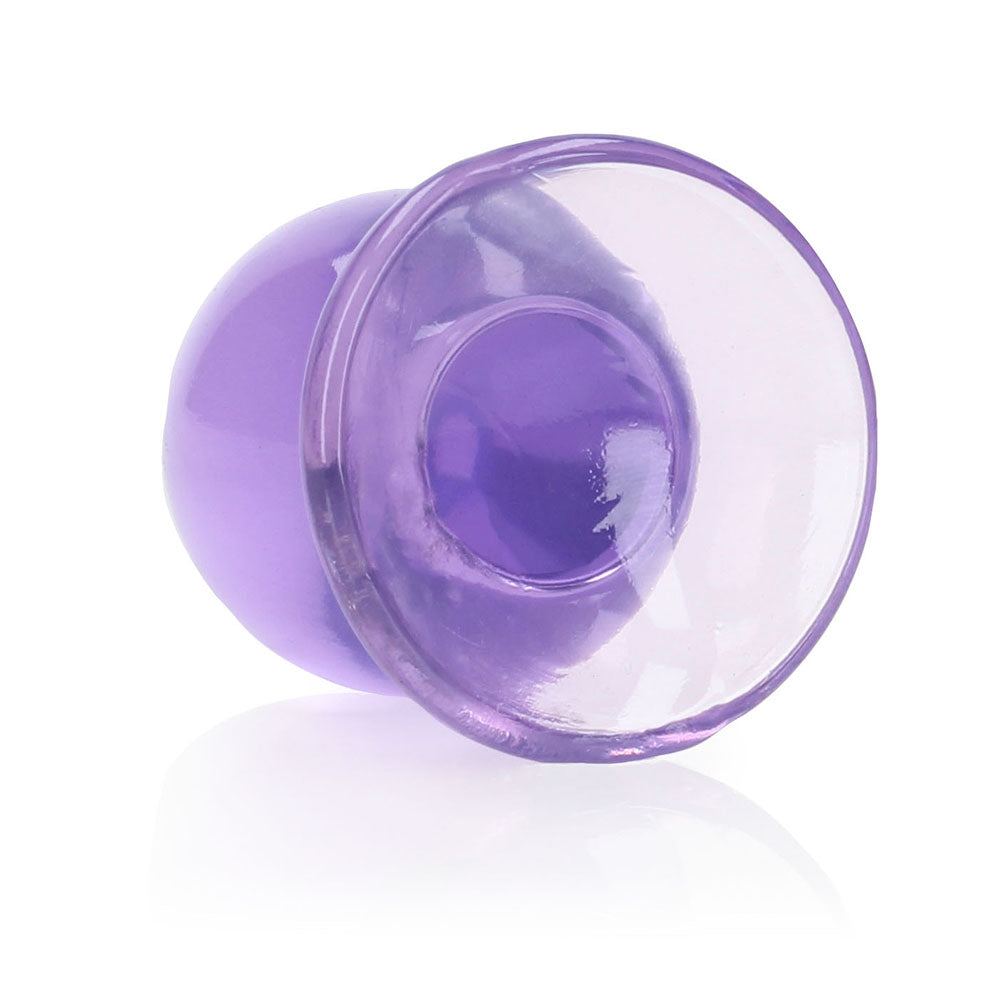 Shots RealRock Crystal Clear 3.5 in. Anal Plug 5