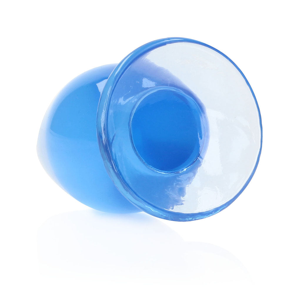 Shots RealRock Crystal Clear 4.5 in. Anal Plug 3