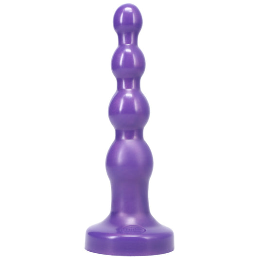 Tantus Ripple Large Beaded Anal Plug Midnight Purple 