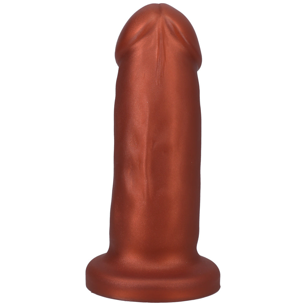 Tantus They/Them 5.5 in. Dildo Soft Copper 3