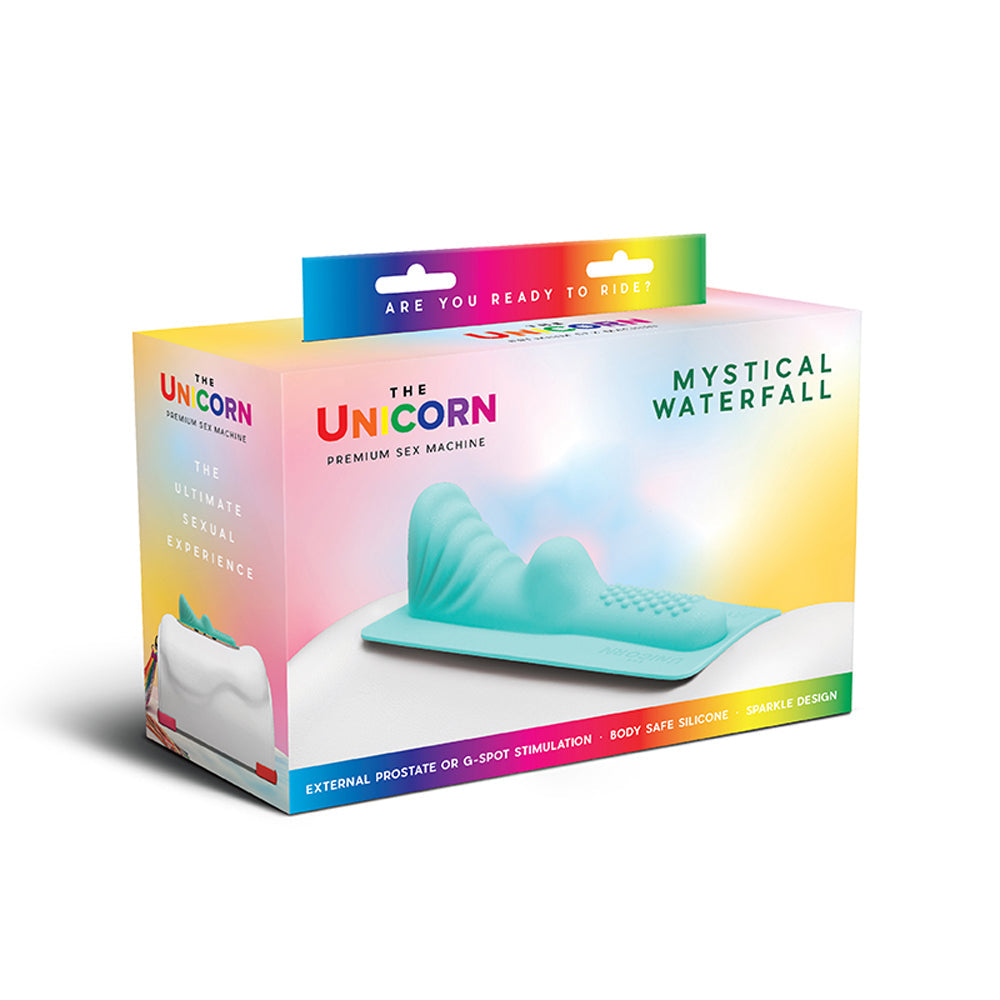 The Cowgirl Unicorn Mystical Waterfall Clitoral & Perianal Silicone Attachment 