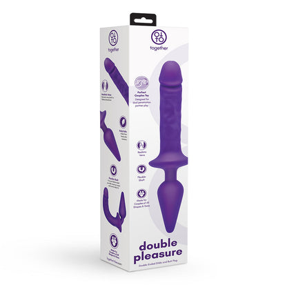 Together Toy Couples Double Pleasure Purple | Fantasy Party NYC Together Toy Couples Double Pleasure Purple | Fantasy Party NYC