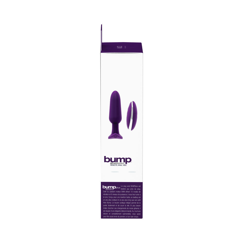 VeDO Bump Plus Rechargeable Remote Control Anal Vibe14