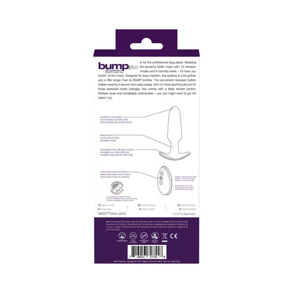 VeDO Bump Plus Rechargeable Remote Control Anal Vibe15