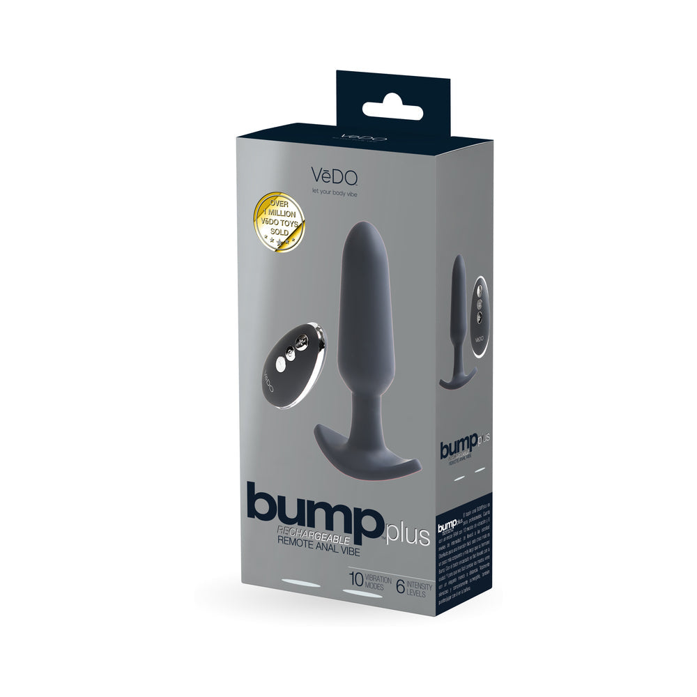 VeDO Bump Plus Rechargeable Remote Control Anal Vibe 