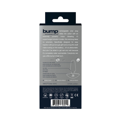 VeDO Bump Rechargeable Anal Vibe 15