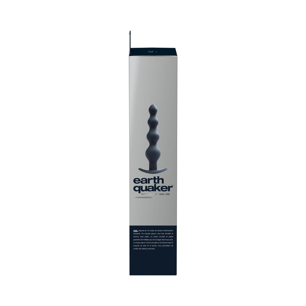 VeDO Earth Quaker Anal Vibe - Just Black - Men's 6