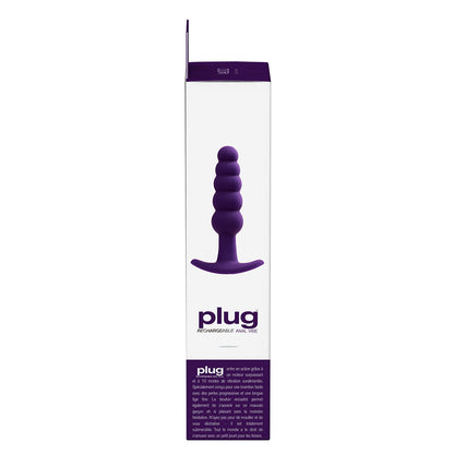 VeDO Plug Rechargeable Silicone Vibrating Anal Plug 12