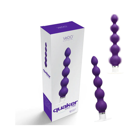 VeDO Quaker Anal Vibe Into You Indigo 