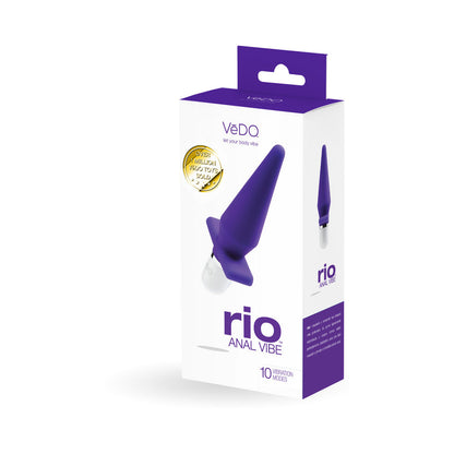 VeDO Rio Anal Vibe Into You Indigo 4
