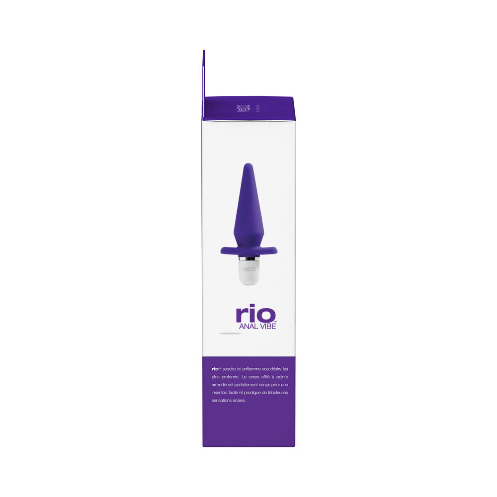 VeDO Rio Anal Vibe Into You Indigo 6