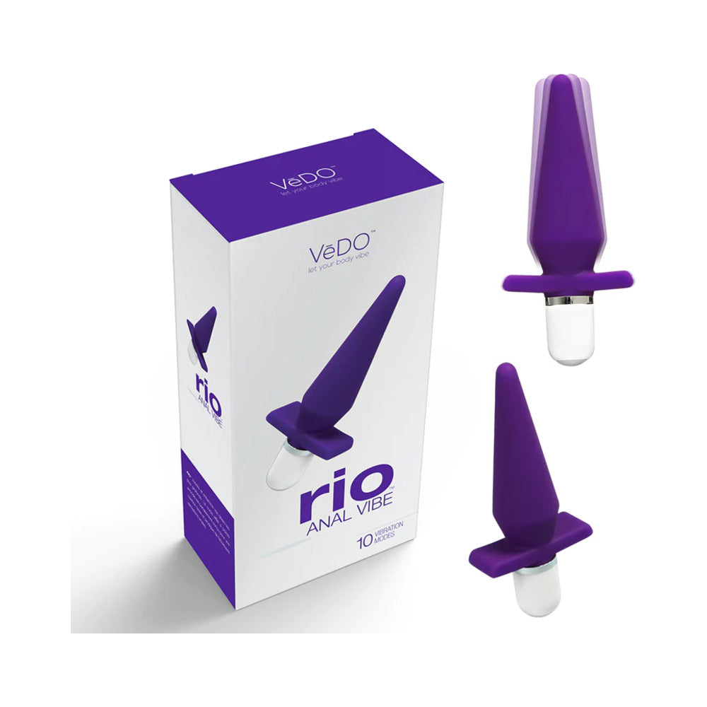 VeDO Rio Anal Vibe Into You Indigo 
