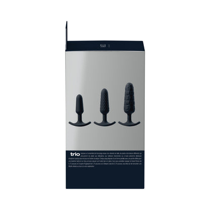 VeDO Trio Anal Plug Set Black 11