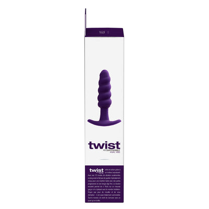 VeDO Twist Rechargeable Silicone Vibrating Anal Plug 12