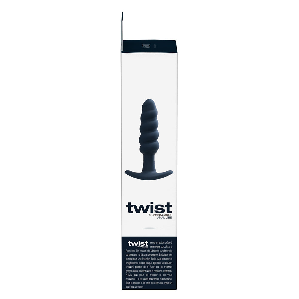 VeDO Twist Rechargeable Silicone Vibrating Anal Plug 6
