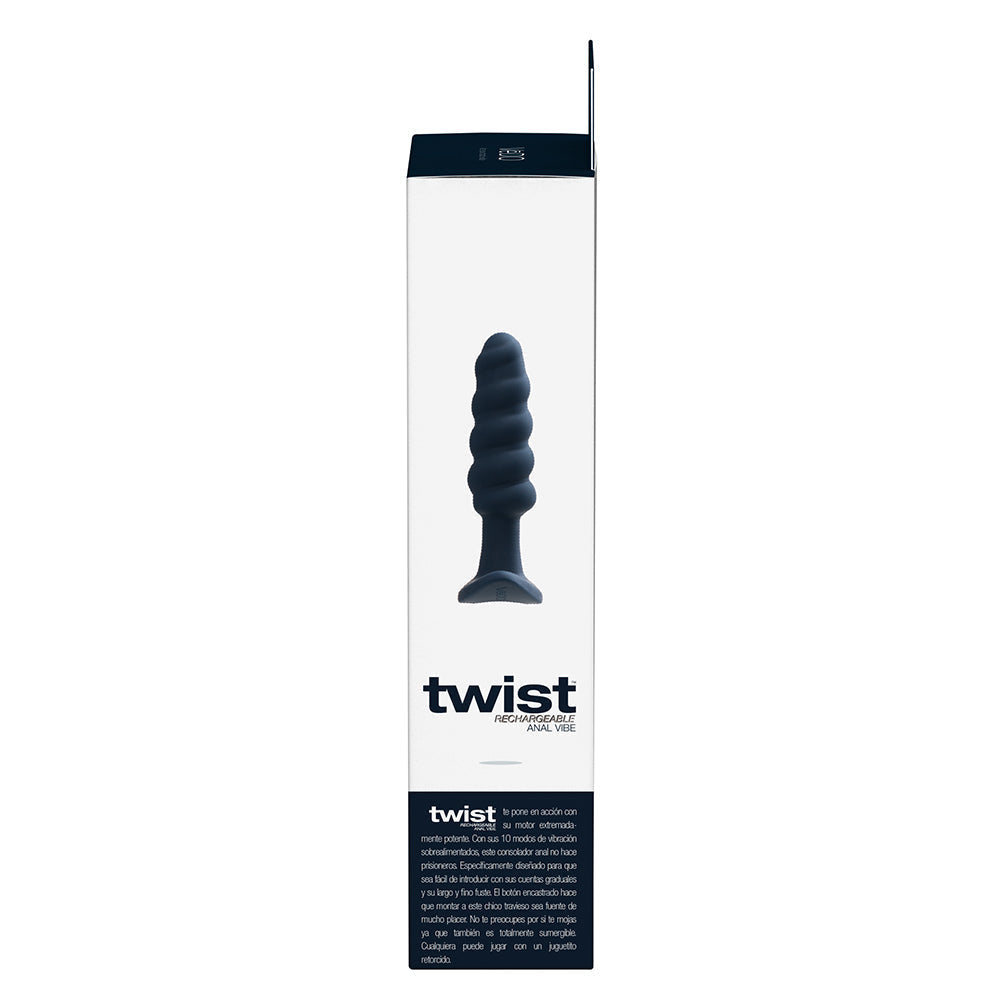 VeDO Twist Rechargeable Silicone Vibrating Anal Plug 7