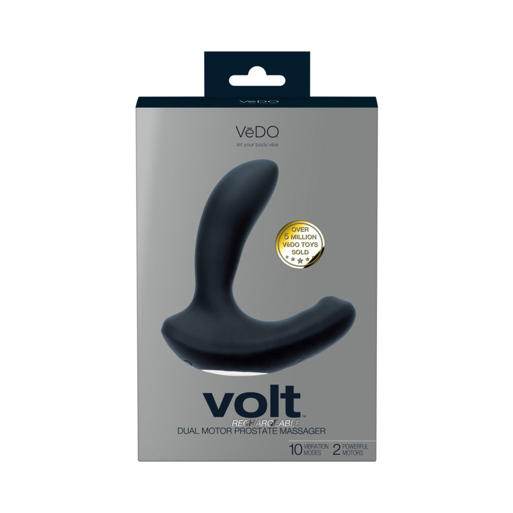 VeDO Volt Rechargeable Prostate Vibe Black 
