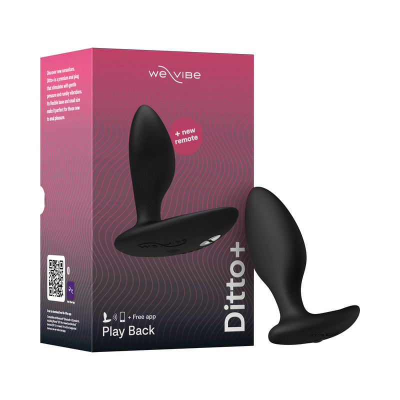 We-Vibe Ditto+ Rechargeable Remote-Controlled Silicone Vibrating Anal Plug 1