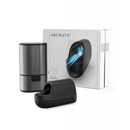 We-Vibe / Womanizer Arcwave Ion Pleasure Air Masturbator - Black 