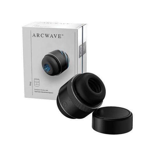 We-Vibe / Womanizer Arcwave Voy Compact Stroker - Black 