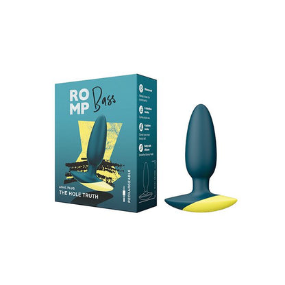 We-Vibe / Womanizer ROMP Bass Vibrating Anal Plug - Teal | Fantasy Party NYC We-Vibe / Womanizer ROMP Bass Vibrating Anal Plug - Teal | Fantasy Party NYC
