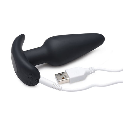 XR Brands BANG! 21X Vibrating Silicone Butt Plug with Remote Control Black8
