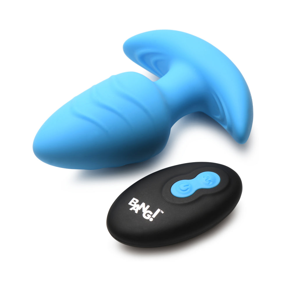 XR Brands BANG! Rotating & Vibrating Silicone Butt Plug with Remote19