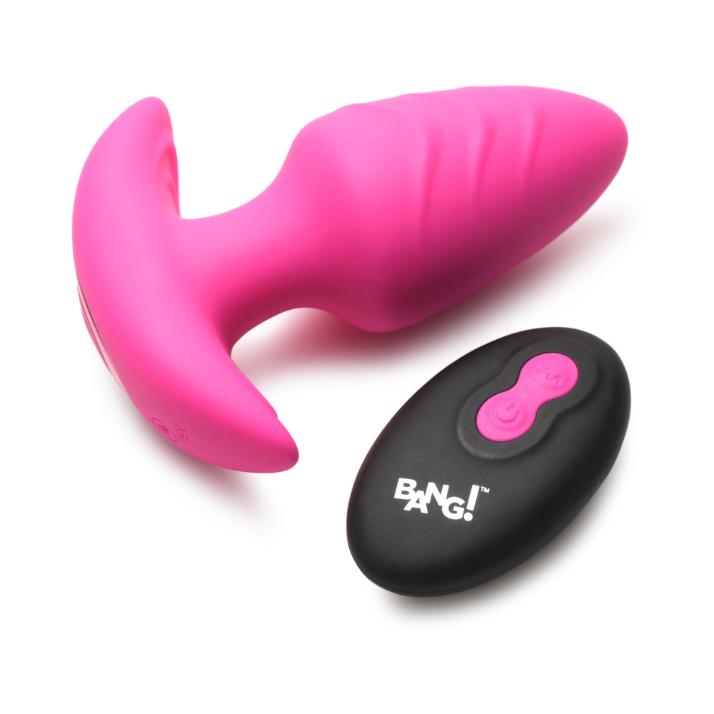 XR Brands BANG! Rotating & Vibrating Silicone Butt Plug with Remote32