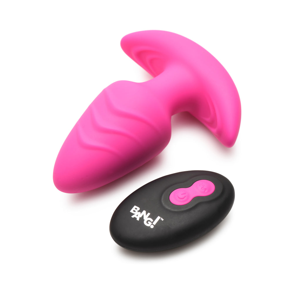 XR Brands BANG! Rotating & Vibrating Silicone Butt Plug with Remote33