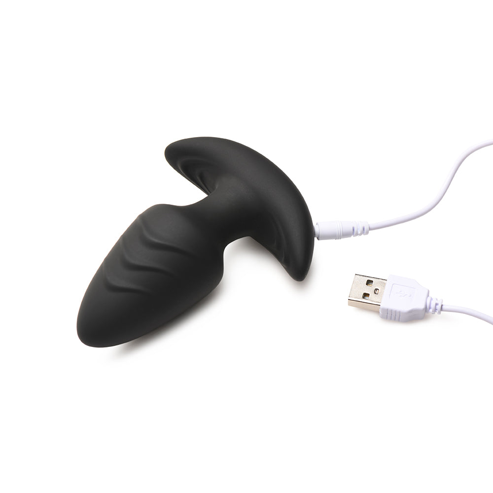XR Brands BANG! Rotating & Vibrating Silicone Butt Plug with Remote7
