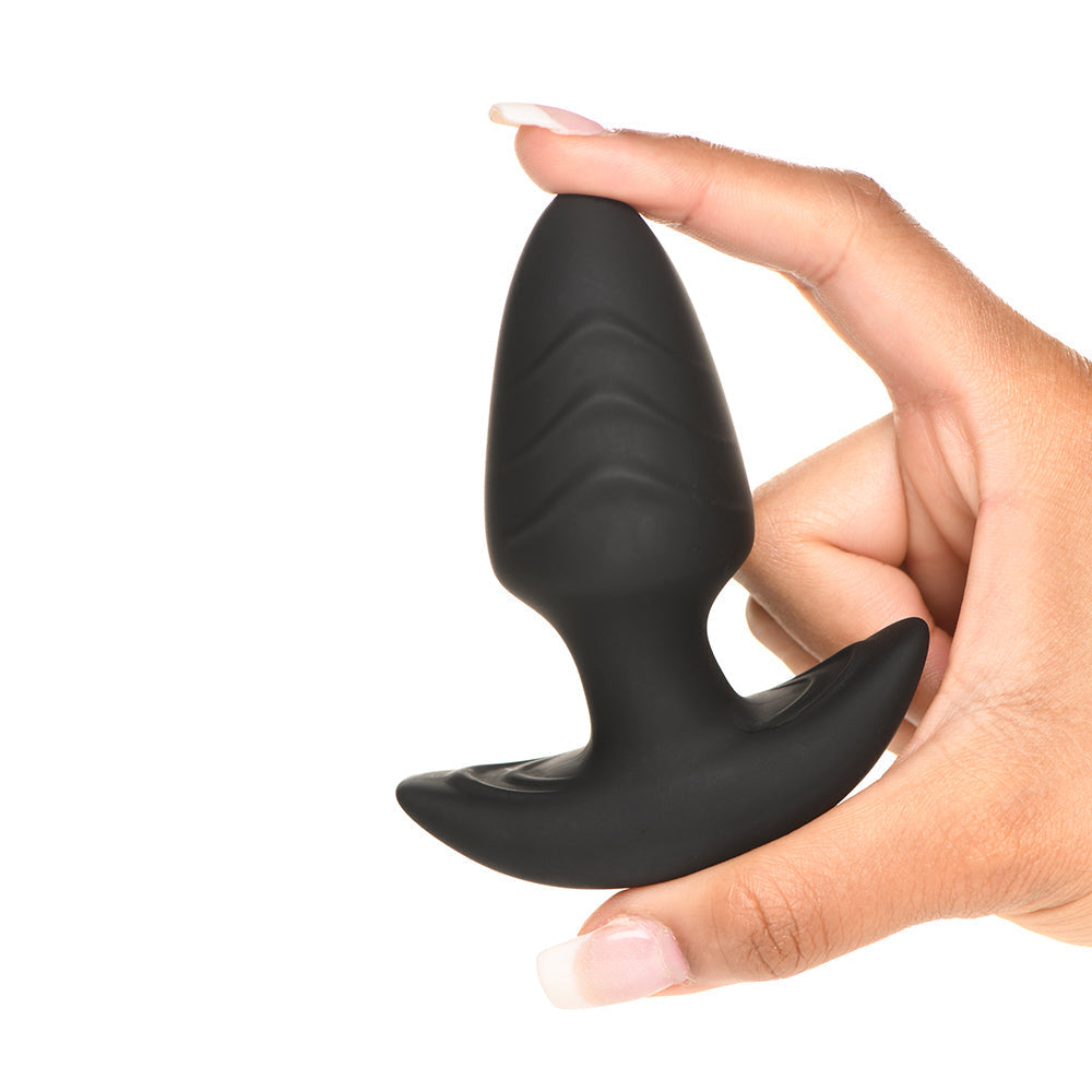 XR Brands BANG! Rotating & Vibrating Silicone Butt Plug with Remote9