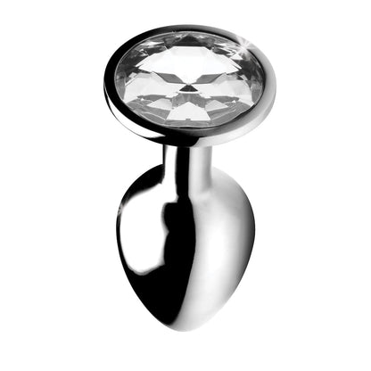 XR Brands Booty Sparks Clear Gem Anal Plug3