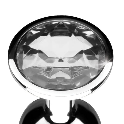XR Brands Booty Sparks Clear Gem Anal Plug6