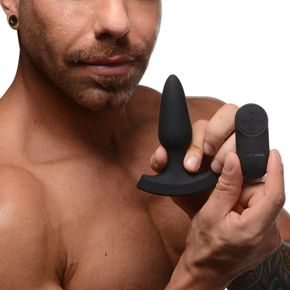XR Brands Booty Sparks Laser Heart Anal Plug with Remote12