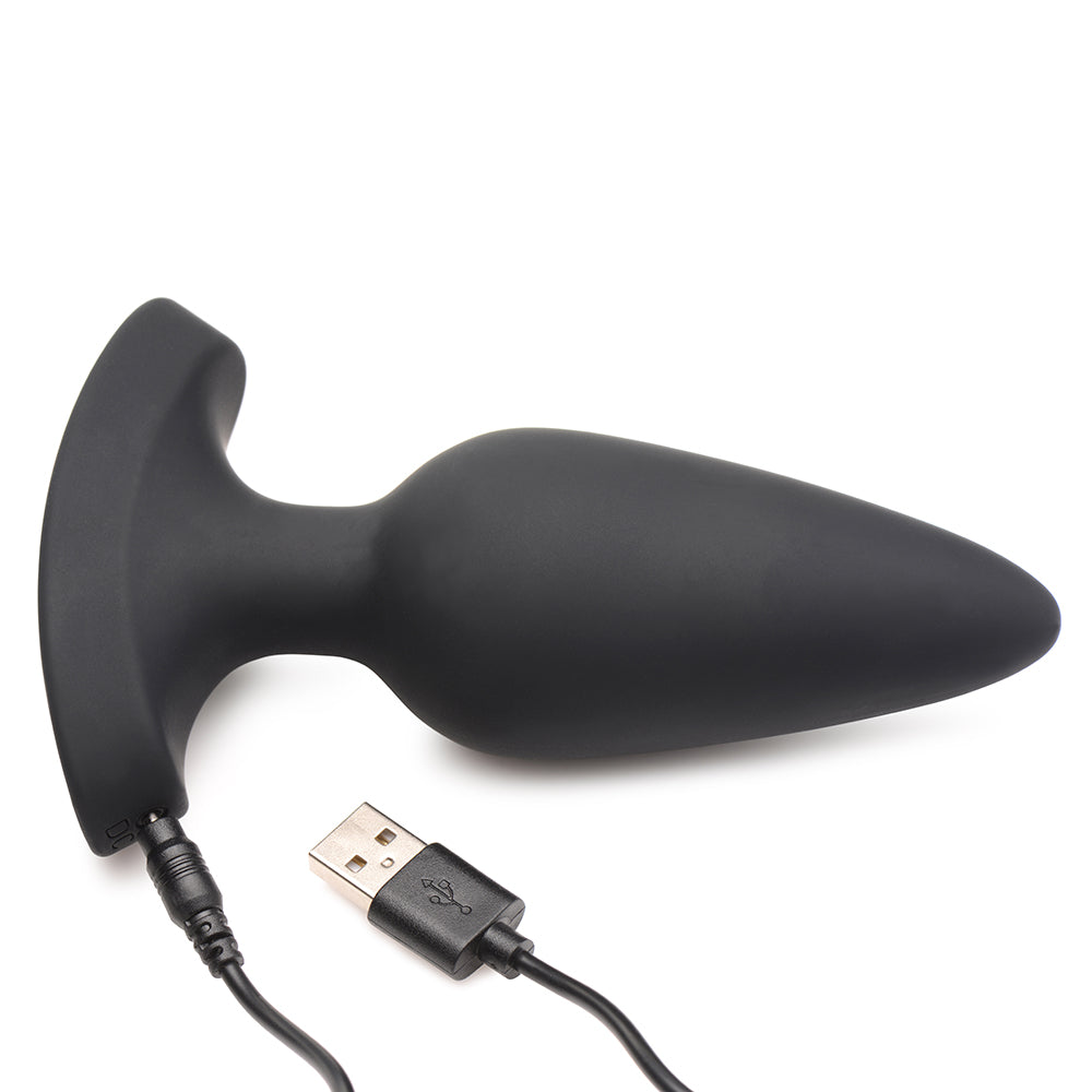 XR Brands Booty Sparks Laser Heart Anal Plug with Remote19