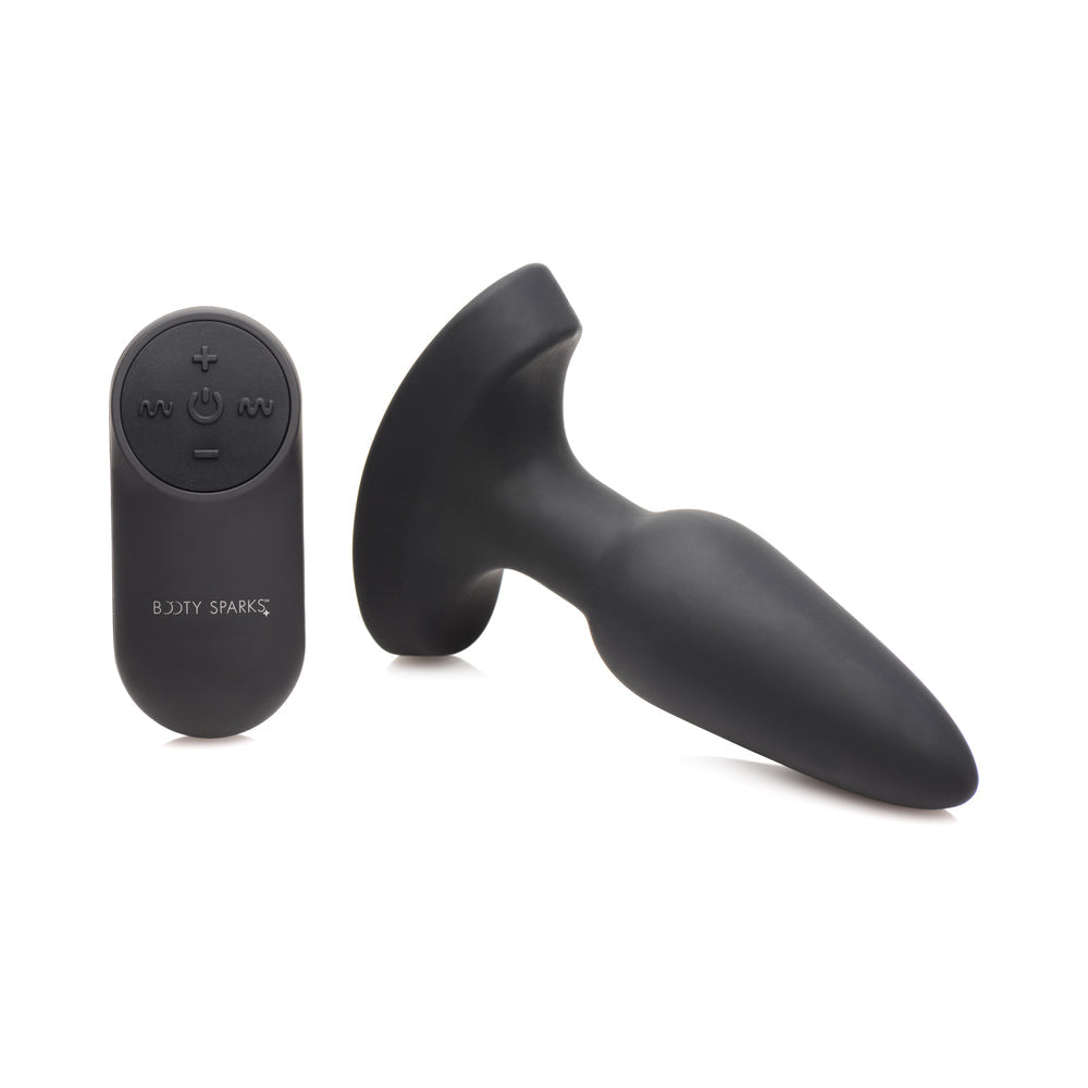 XR Brands Booty Sparks Laser Heart Anal Plug with Remote2