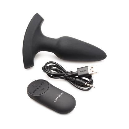 XR Brands Booty Sparks Laser Heart Anal Plug with Remote9