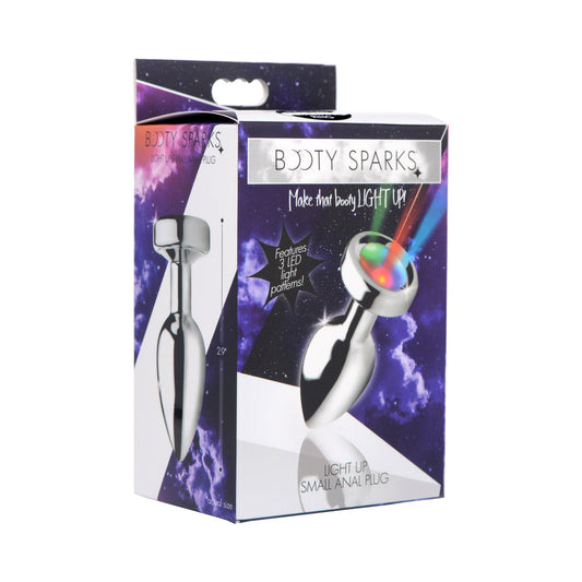 XR Brands Booty Sparks Light Up Anal Plug S 